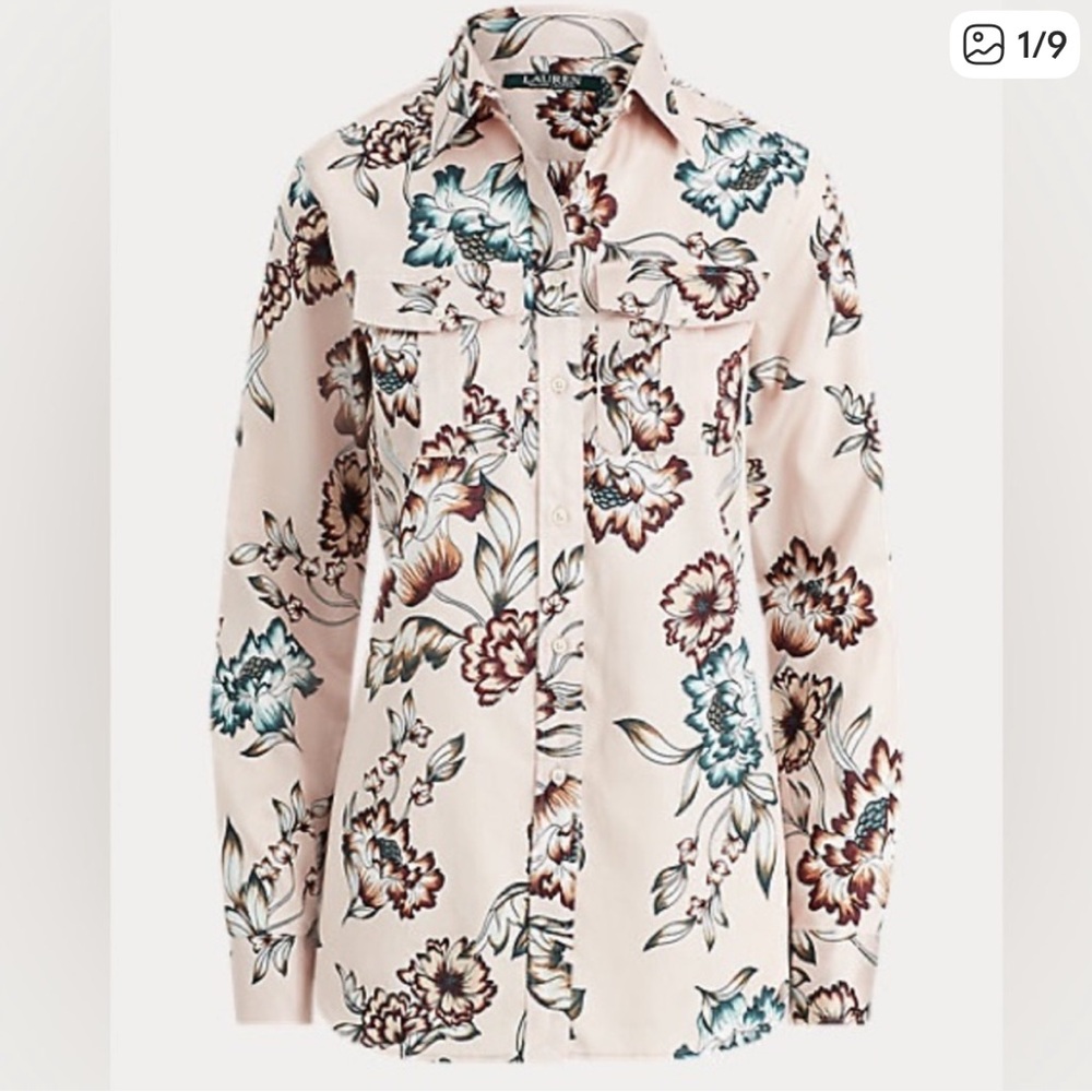 Ralp Lauren Long Sleeve Button-Up Shirt